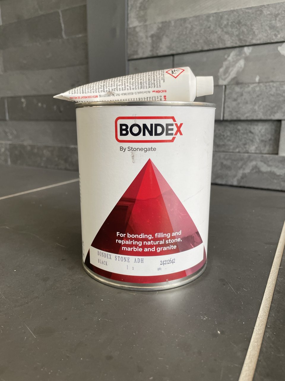 Black Polyester Resin with Hardener 1 Ltr