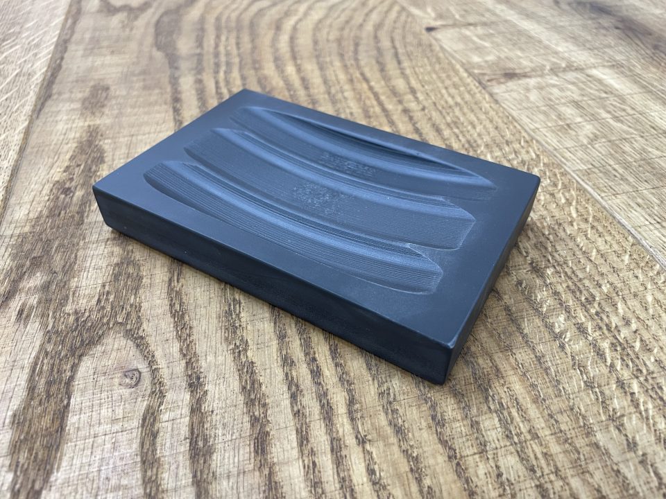 Slate soap dish ‘Rippled’
